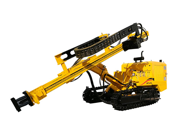 JK520Crawler Mounted Hydraulic DTH Drilling Rig 