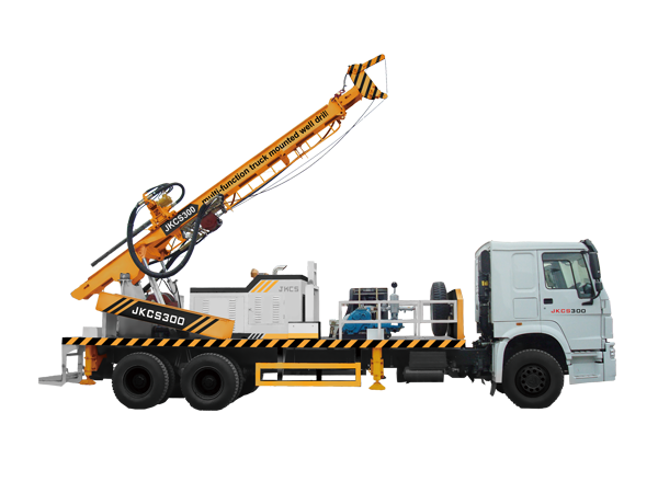JKCS300Truck Mounted Well Drilling Rig